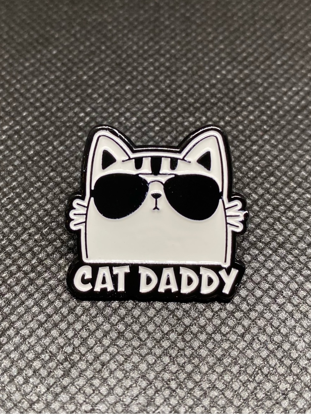 Proud Cat Dad Enamel Pin – Show Your Kitty Some Extra Love